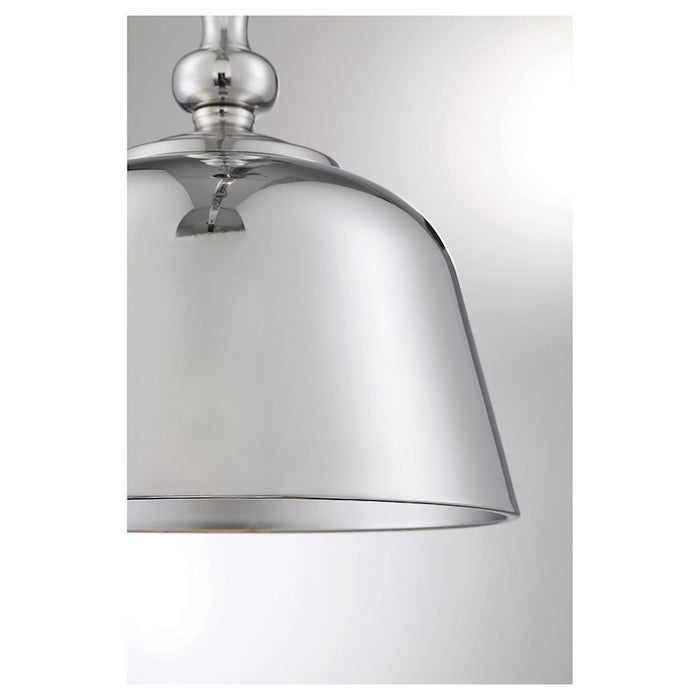 Savoy House Manor 3-Light Pendant, Polished Nickel