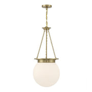 Savoy House Manor 3-Light Pendant, Warm Brass - 7-3901-3-322