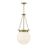 Savoy House Manor 3-Light Pendant, Warm Brass - 7-3901-3-322