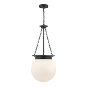 Savoy House Manor 3-Light Pendant, Matte Black - 7-3901-3-89
