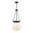 Savoy House Manor 3-Light Pendant, Matte Black - 7-3901-3-89