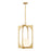 Savoy House Harding 1 Lt Pendant, Spun Gold/White Opal, Spun Gold - 7-3999-1-328