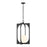 Savoy House Harding 1 Lt Pendant, White Opal, Matte Black - 7-3999-1-89