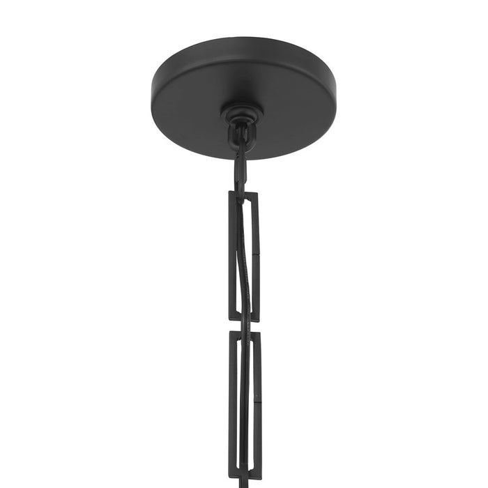 Savoy House Harding 1 Lt Pendant, White Opal, Matte Black