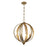 Savoy House Atlas 6-Light Pendant, Grecian Gold - 7-4001-6-31