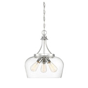 Savoy House Octave 3-Light Pendant, Polished Chrome - 7-4034-3-11
