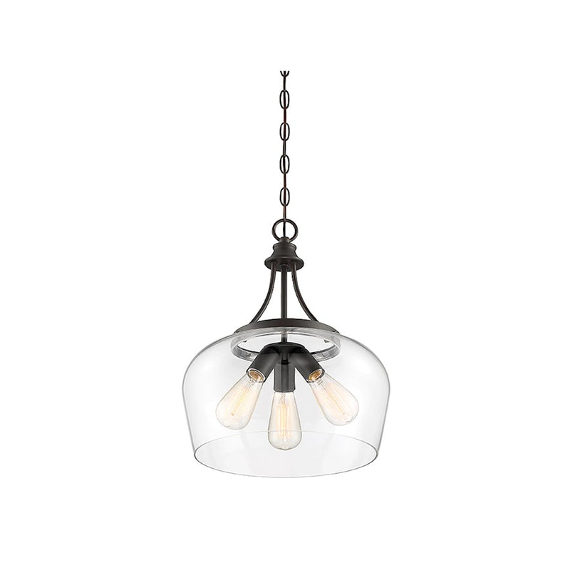 Savoy House Octave 3-Light Pendant, English Bronze