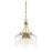 Savoy House Octave 3-Light Pendant, Warm Brass - 7-4034-3-322