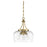 Savoy House Octave 3-Light Pendant, Warm Brass