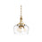 Savoy House Octave 3-Light Pendant, Warm Brass