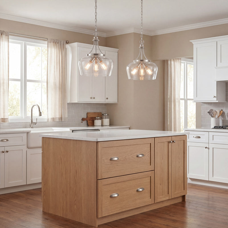 Savoy House Octave 3-Light Pendant, Satin Nickel