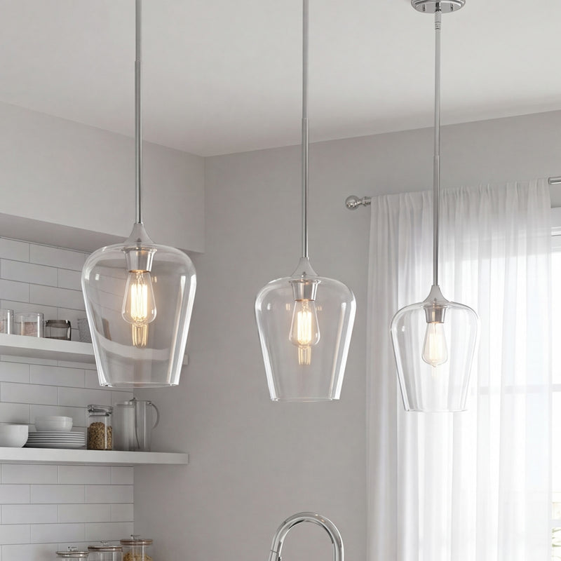 Savoy House Octave 1-Light Pendant, Polished Chrome