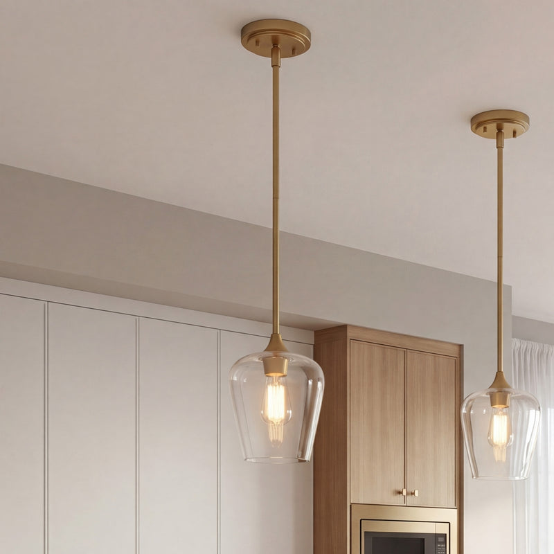 Savoy House Octave 1-Light Pendant, Warm Brass