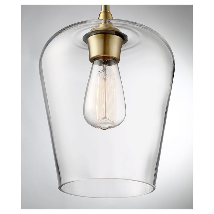 Savoy House Octave 1-Light Pendant, Warm Brass