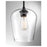 Savoy House Octave 1 Light Mini Pendant, Black