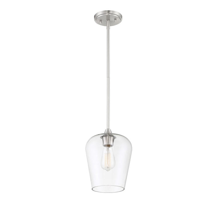 Savoy House Octave 1-Light Pendant, Satin Nickel