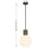 Savoy House Jarrell 1 Lt Pendant, White Opal, Matte Black