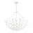 Savoy House Birch 6-Light Pendant, Bisque White