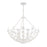 Savoy House Birch 6-Light Pendant, Bisque White