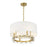 Savoy House Dahlia 4-Light Pendant, Warm Brass