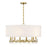 Savoy House Dahlia 6-Light Pendant, Warm Brass - 7-4368-6-322