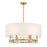 Savoy House Dahlia Pendant, Warm Brass