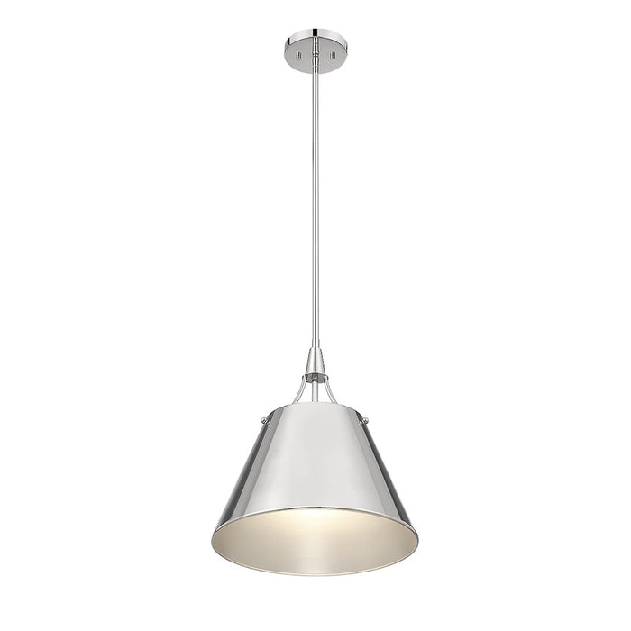 Savoy House Willis 1-Light Pendant, Polished Nickel