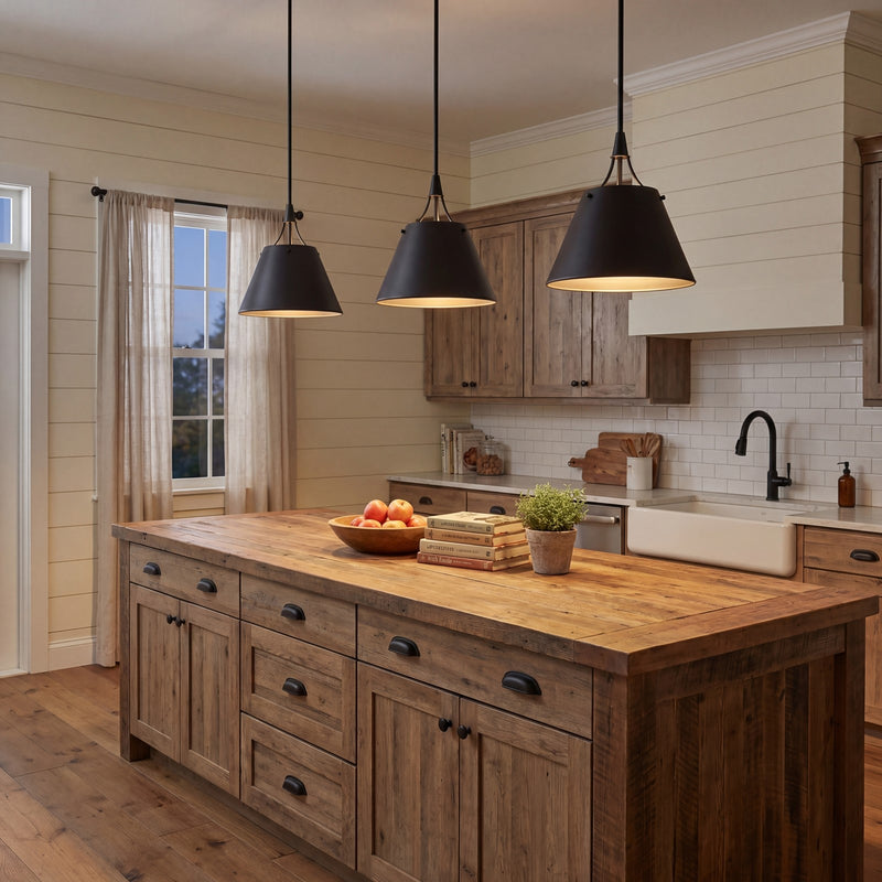 Savoy House Willis 1-Light Pendant, Matte Black