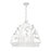 Savoy House Oakmont 6-Light Pendant, Bisque White - 7-4618-6-83