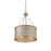 Savoy House Rochester 4-Light Pendant, Silver Patina