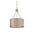 Savoy House Rochester 4-Light Pendant, Silver Patina