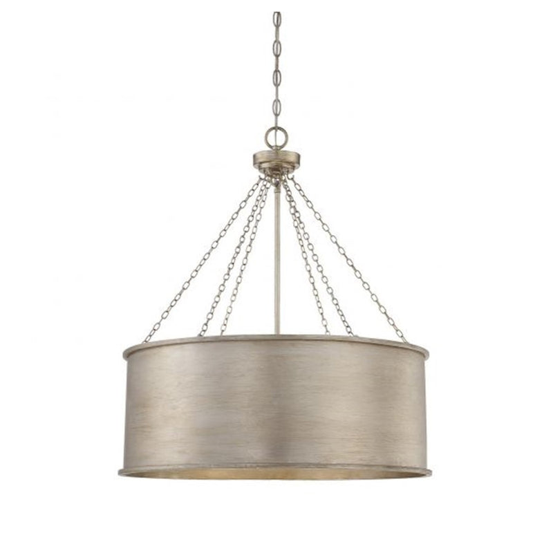 Savoy House Rochester 6-Light Pendant, Silver Patina