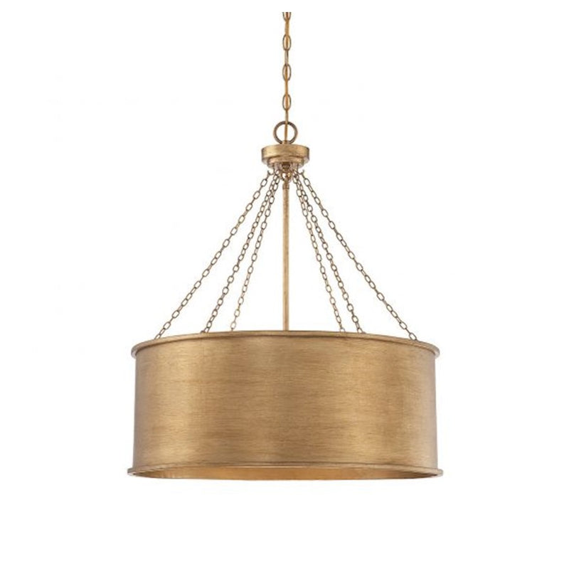 Savoy House Rochester 6-Light Pendant, Gold Patina
