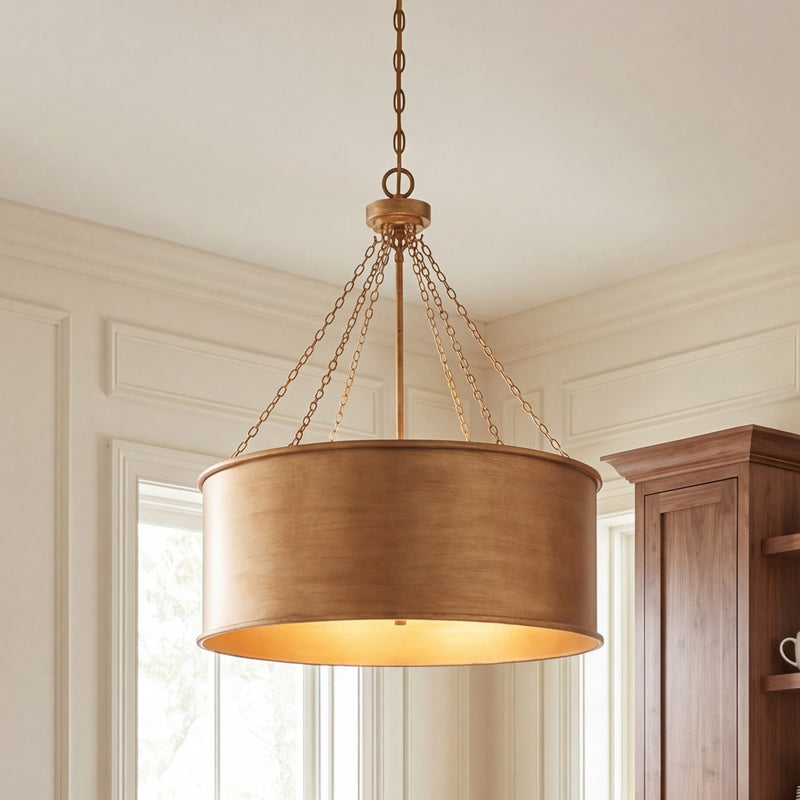 Savoy House Rochester 6-Light Pendant, Gold Patina