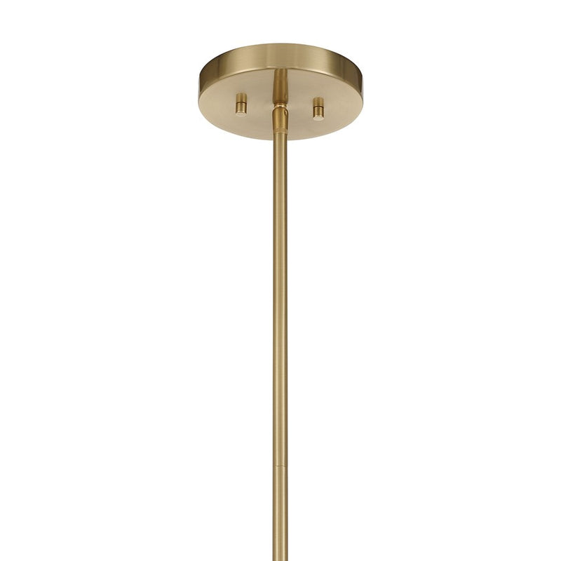 Savoy House Sententas 9 Lt Pendant, Noble Brass