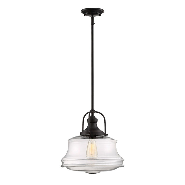 Savoy House Garvey 1-Light Pendant, English Bronze - 7-5012-1-13