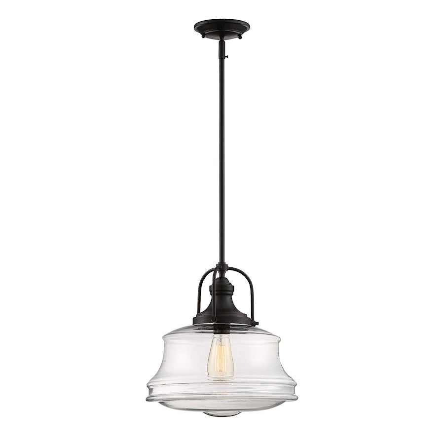 Savoy House Garvey 1-Light Pendant, English Bronze - 7-5012-1-13