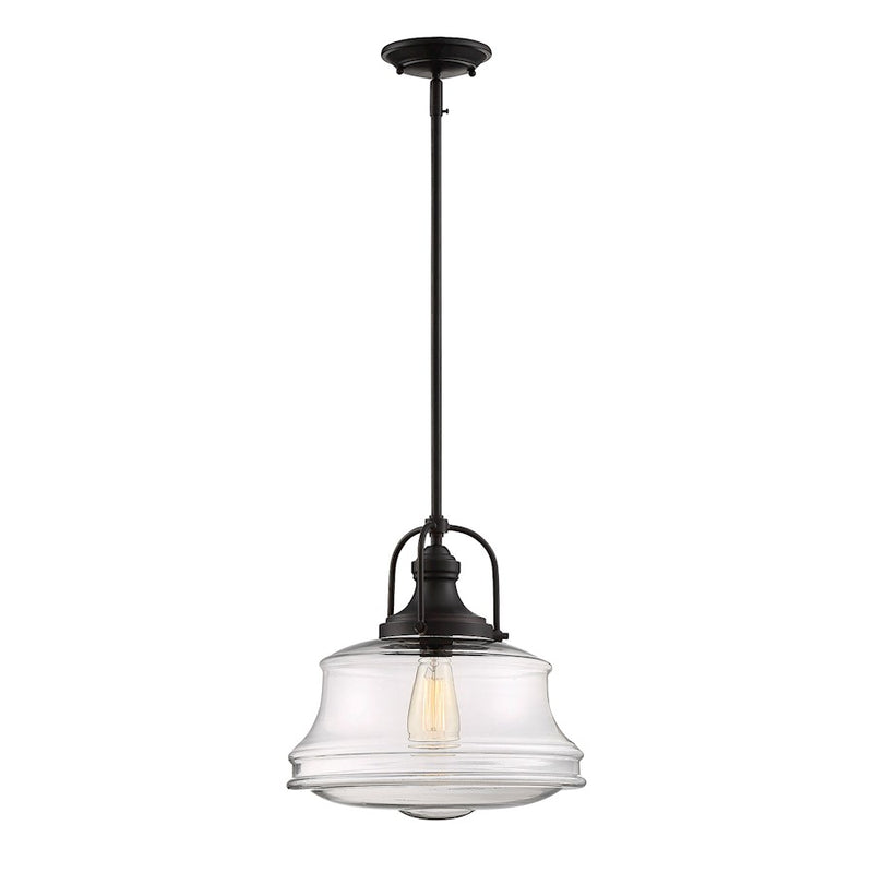 Savoy House Garvey 1-Light Pendant, English Bronze