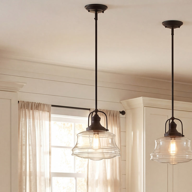 Savoy House Garvey 1-Light Pendant, English Bronze