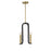 Savoy House Archway 4Lt Pendant, Black/Brass