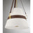Savoy House Corinth 3 Lt Pendant, White, Warm Brass