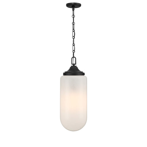 Essentials Bryant 3 Light Pendant, Matte Black/Strie - 7-6025-3-89