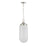 Essentials Bryant 3 Light Pendant, Satin Nickel/Strie