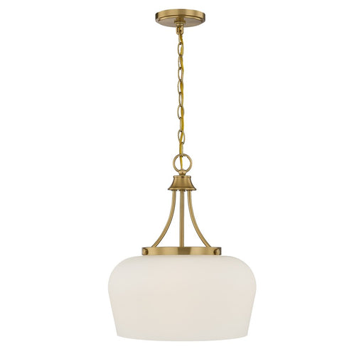 Savoy House Essentials Octave 3 Lt Pendant, Warm Brass - 7-6034-3-322
