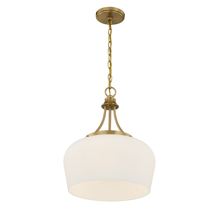 Savoy House Essentials Octave 3 Lt Pendant, Warm Brass