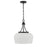 Savoy House Essentials Octave 3 Lt Pendant, White, Matte Black