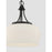 Savoy House Essentials Octave 3 Lt Pendant, White, Matte Black