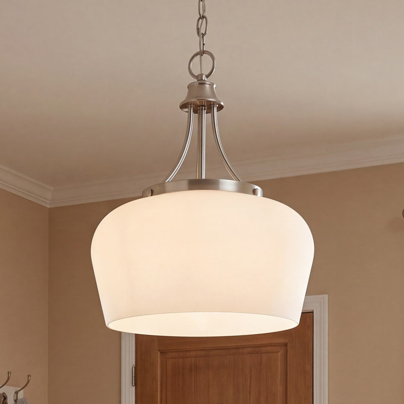 Savoy House Essentials Octave 3 Lt Pendant, Satin, Satin Nickel