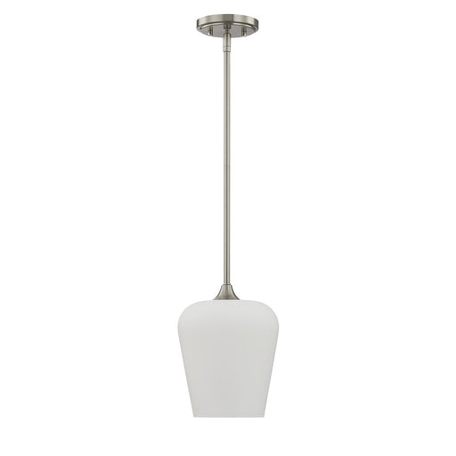 Savoy House Essentials Octave 1 Lt Pendant, Satin, Satin Nickel