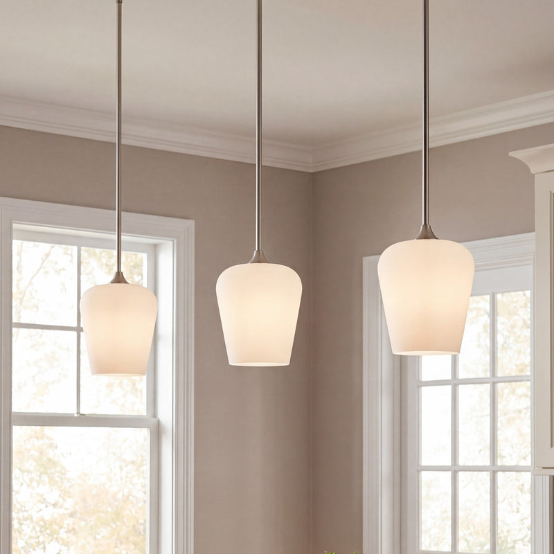 Savoy House Essentials Octave 1 Lt Pendant, Satin, Satin Nickel